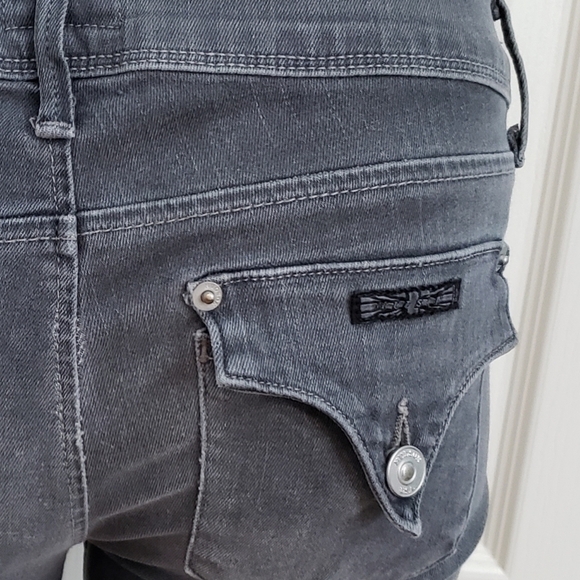 Hudson Gray Collin Flap Skinny Jeans Women’s Size 26 - Picture 6 of 8